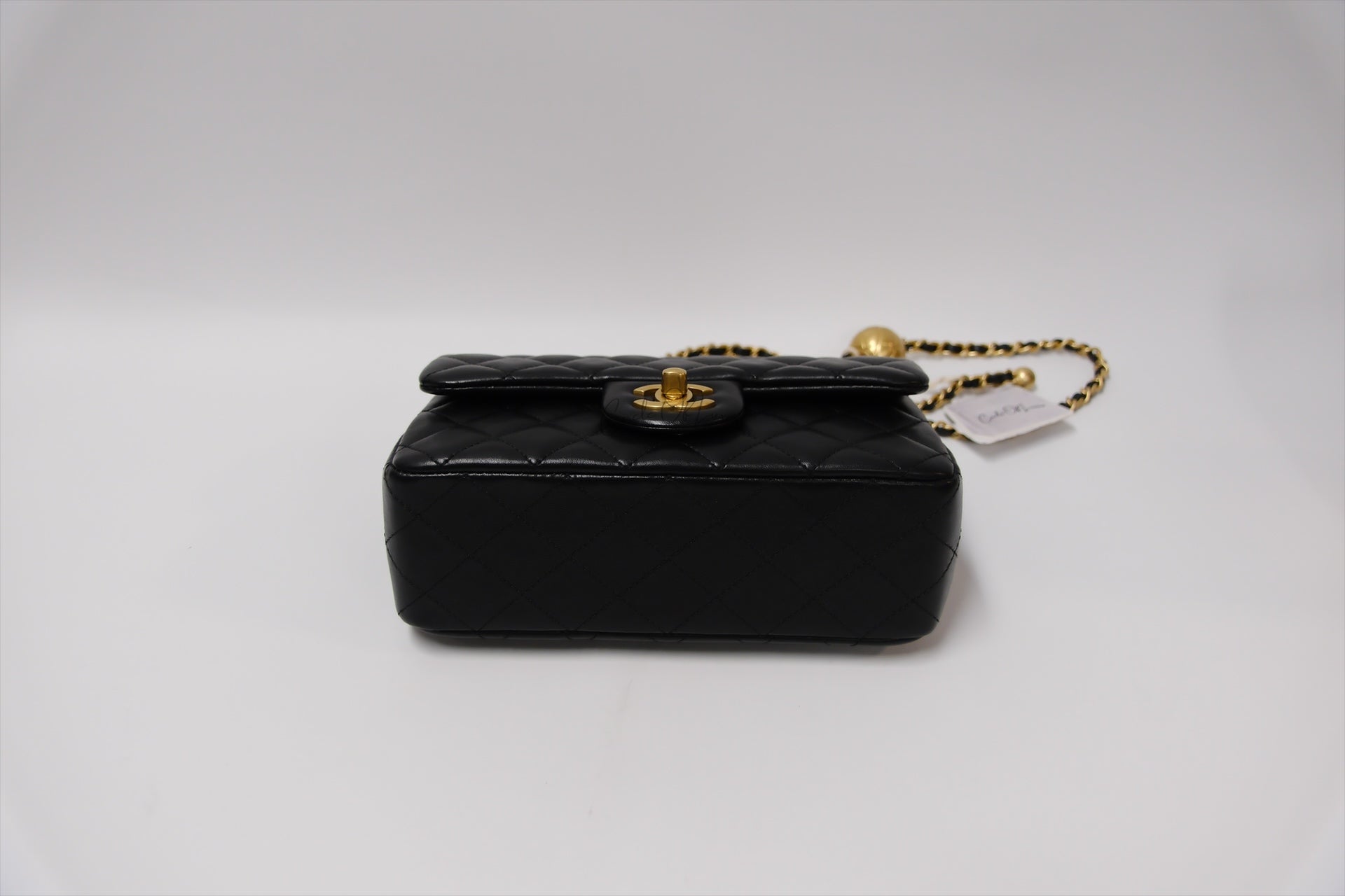 CHANEL MINI RECTANGLE PEARL CRUSH GHW