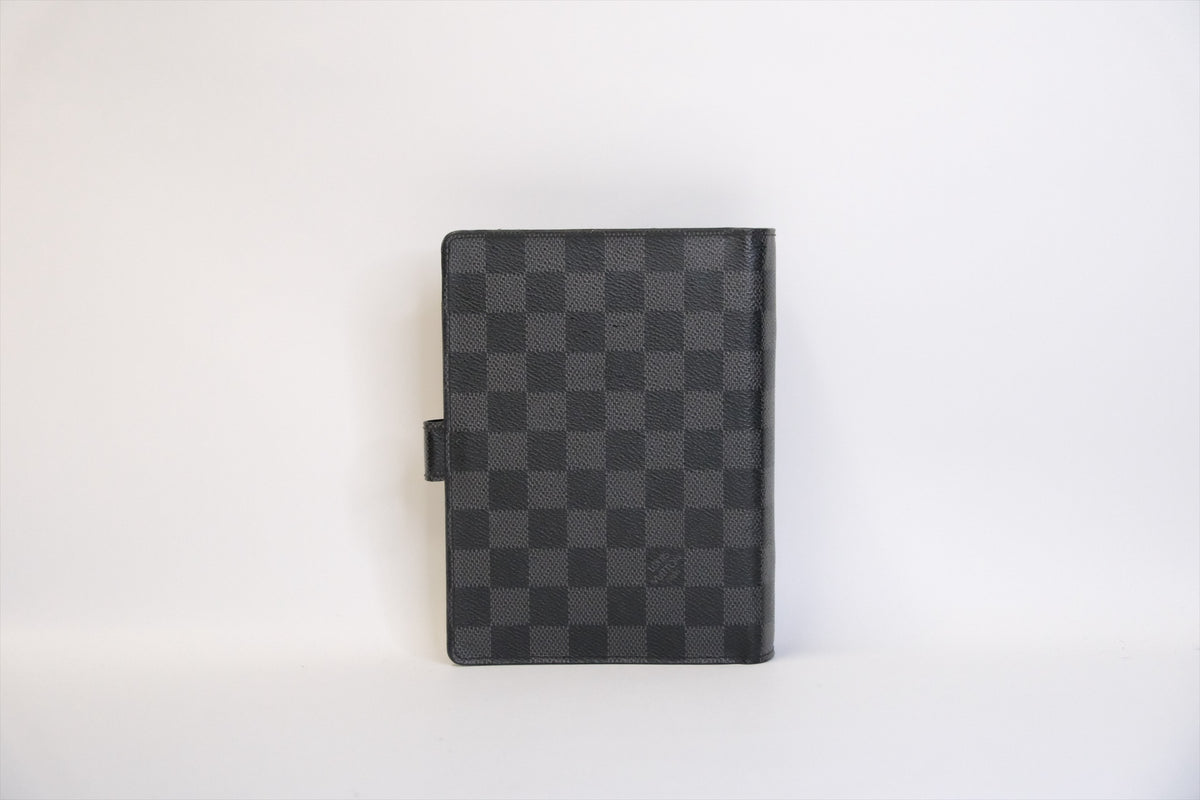 LOUIS VUITTON DAMIER GRAPHITE AGENDA MM