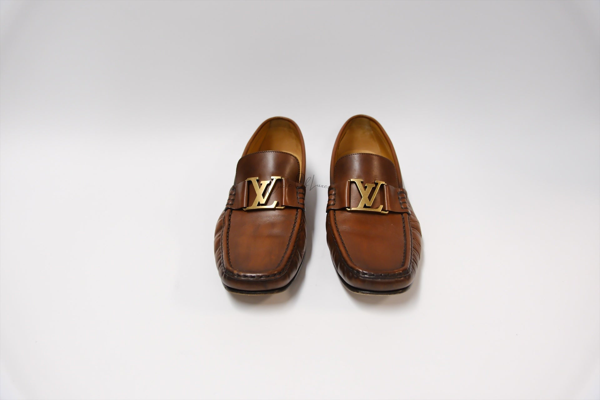 LOUIS VUITTON BROWN LOAFER SIZE 6