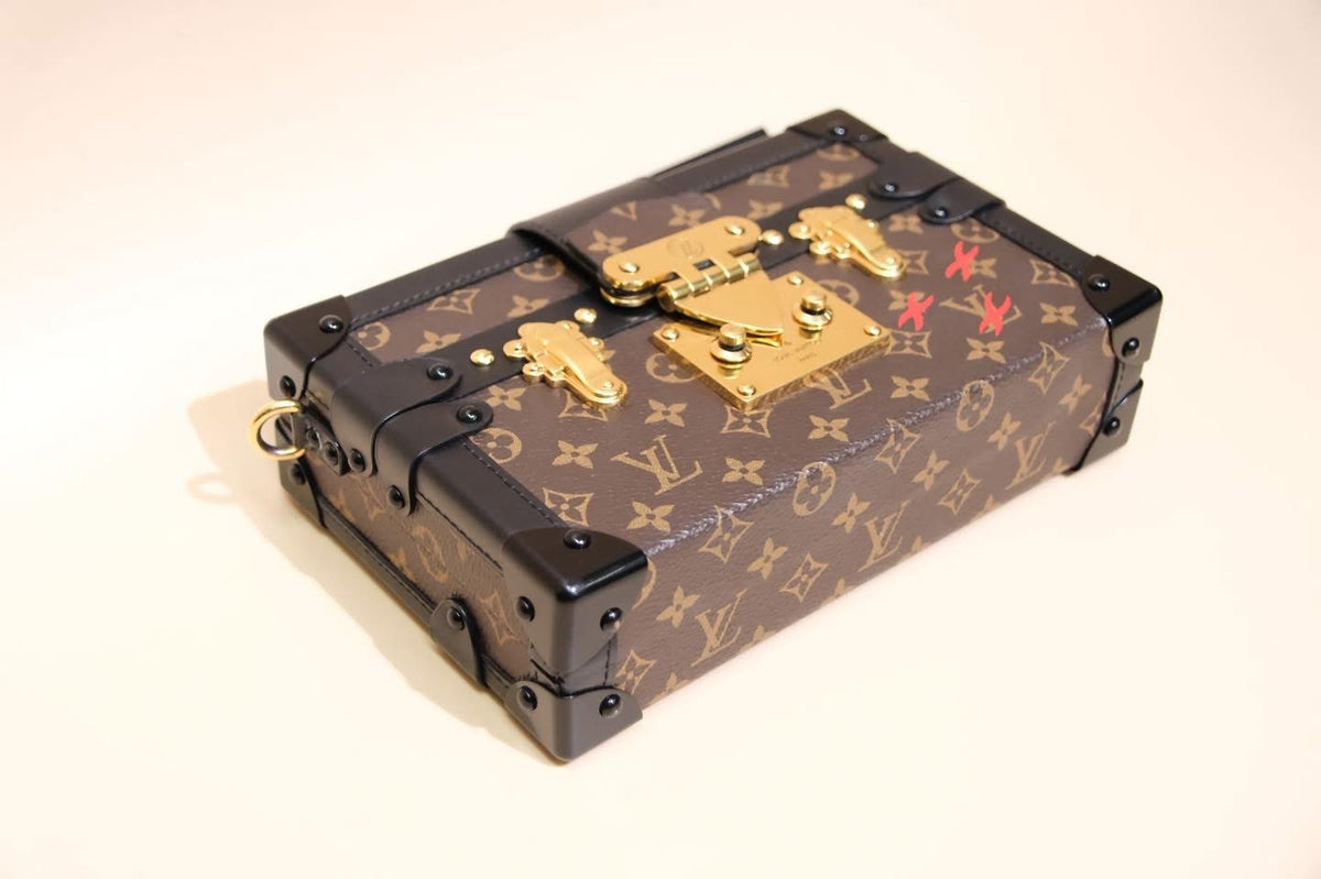 LOUIS VUITTON PETITE MALLE TRUNK MONOGRAM