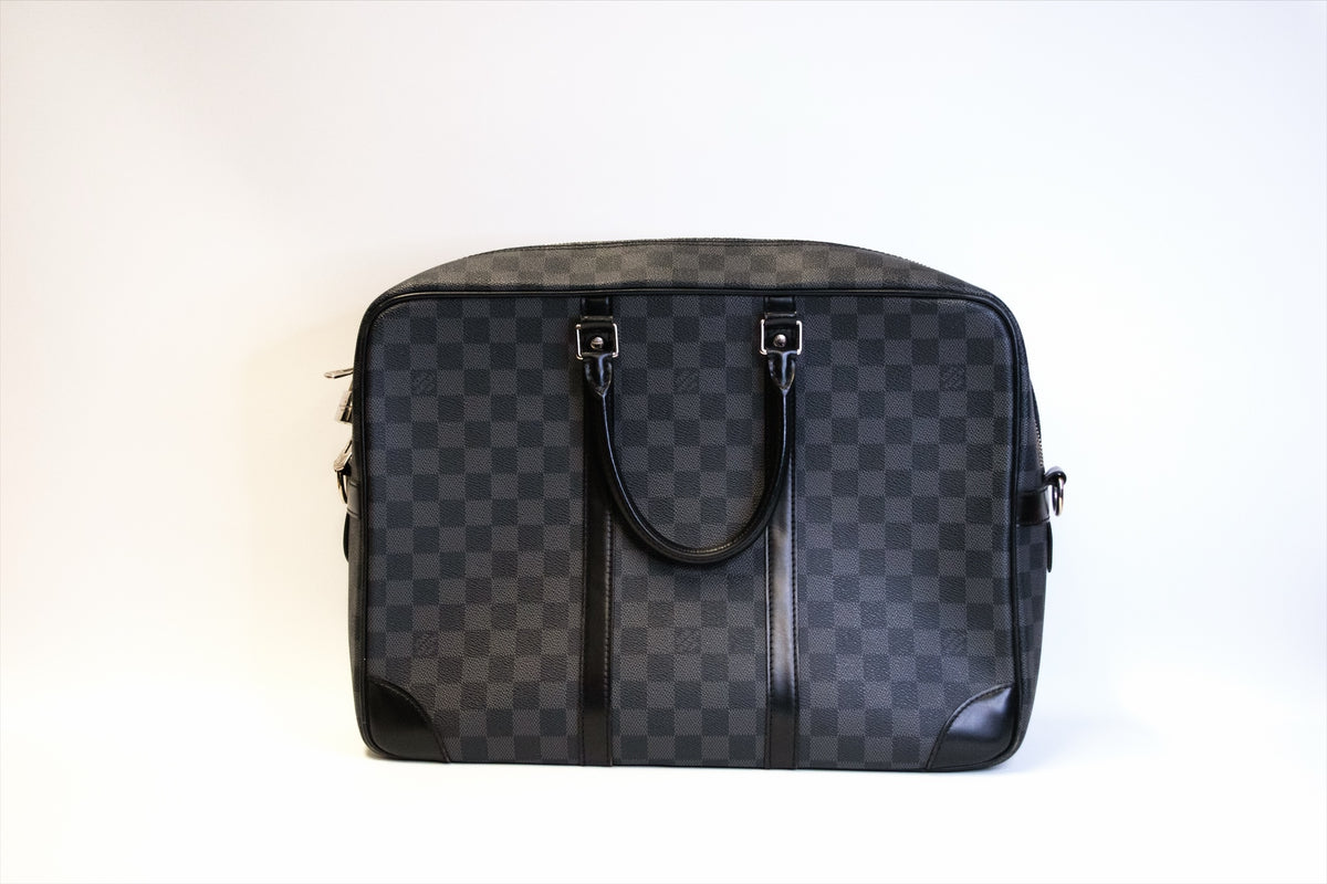 Louis Vuitton Business Bag Damier Graphite Canvas