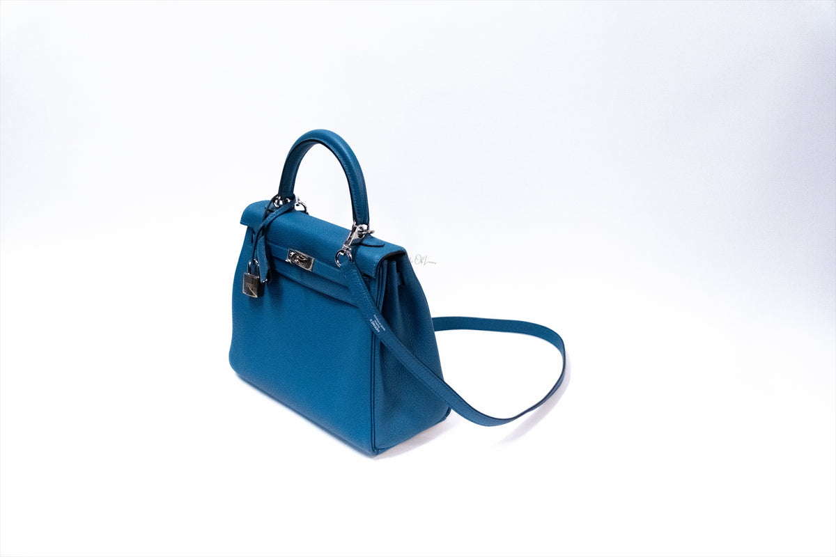 HERMES KELLY 25 TOGO ROUTINE STAMP X PHW