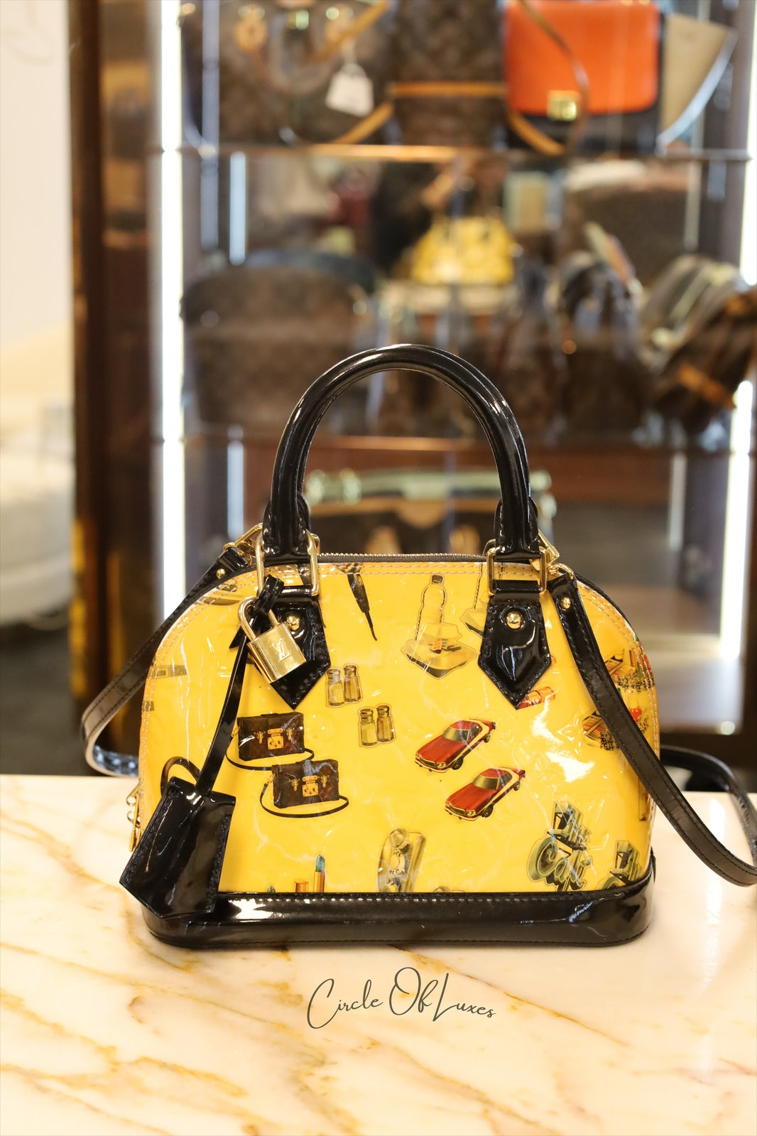 ALMA BB VERNIS NICOLAS SQUIERE YELLOW