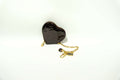 LOUIS VUITTON VERNIS HEART PURPLE COIN PURSE
