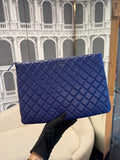 CHANEL LARGE CLUTCH LAMSKIN