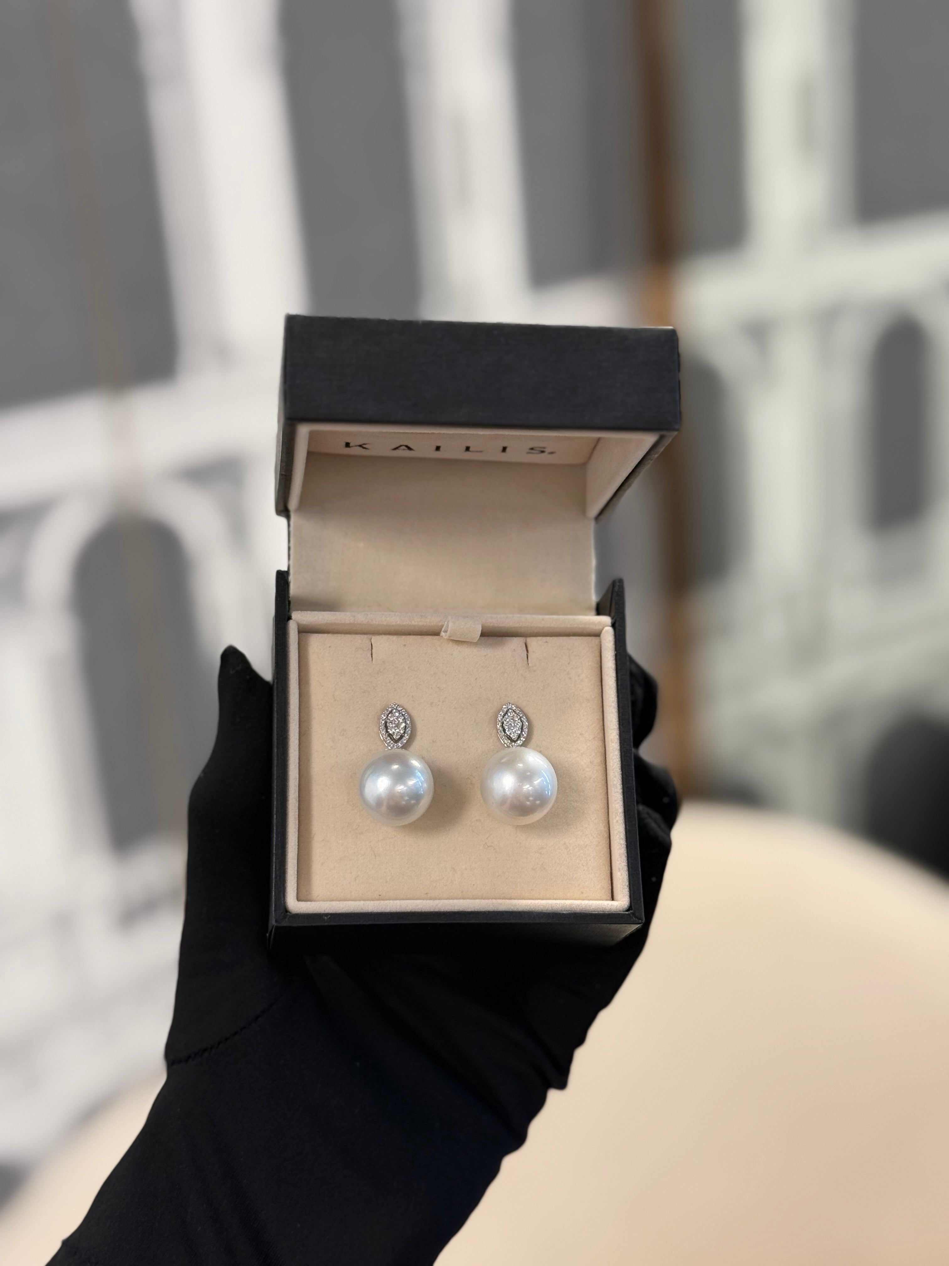 KAILIS AUSTRALIA SOUTH PEARL EARRINGS