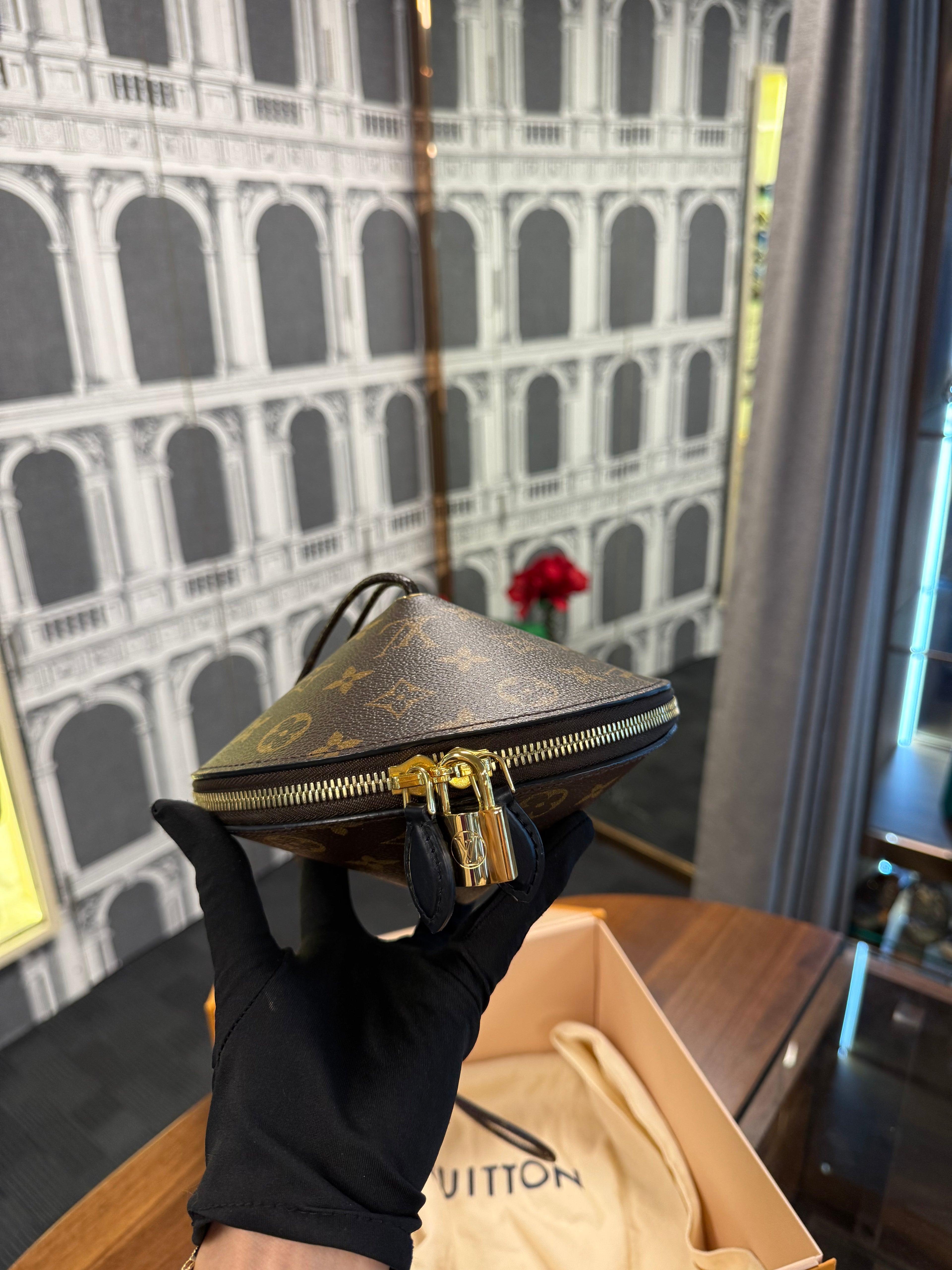 LOUIS VUITTON TOUPIE MONOGRAM CLUTCH BAG