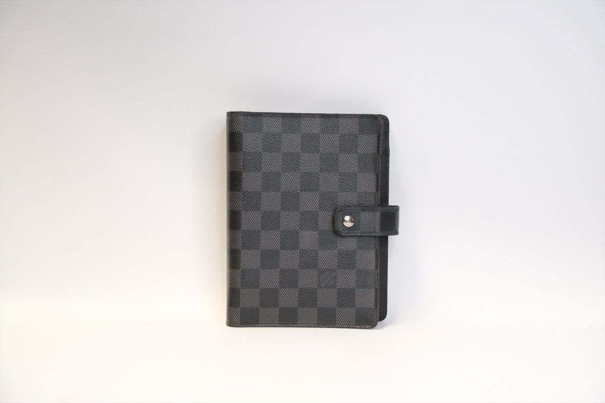 LOUIS VUITTON DAMIER GRAPHITE AGENDA MM