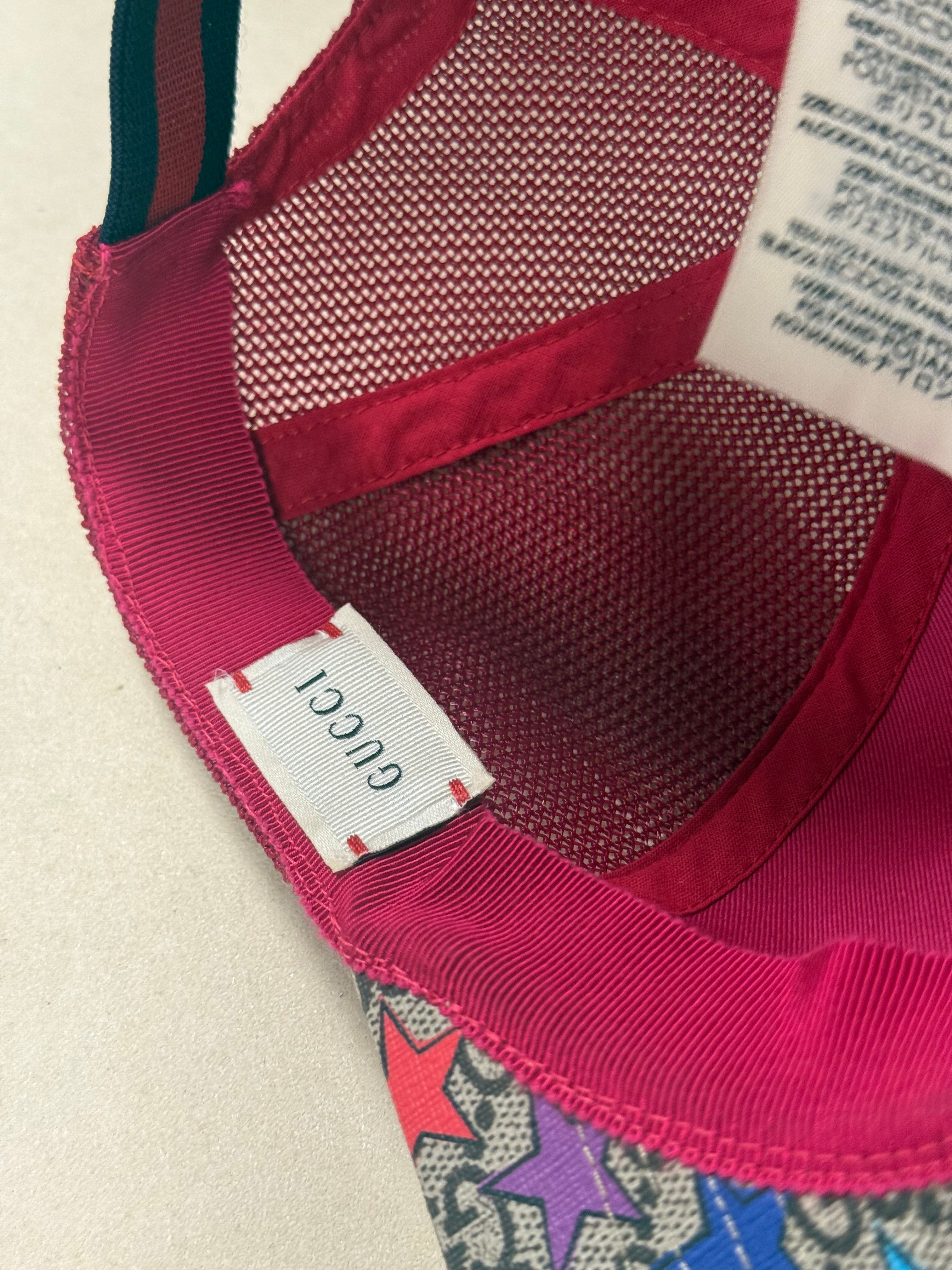 GUCCI KID CAP CANVAS HAT
