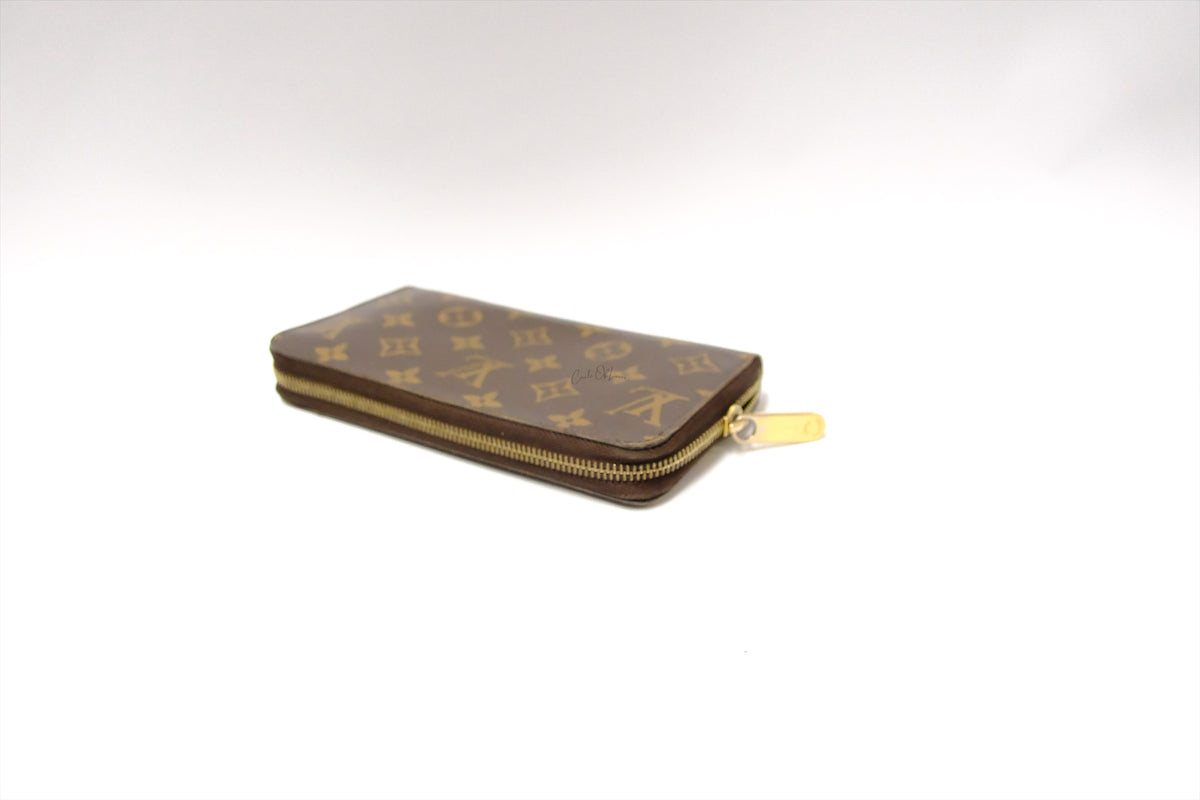 LOUIS VUITTON LONG ZIPPY WALLET MONOGRAM