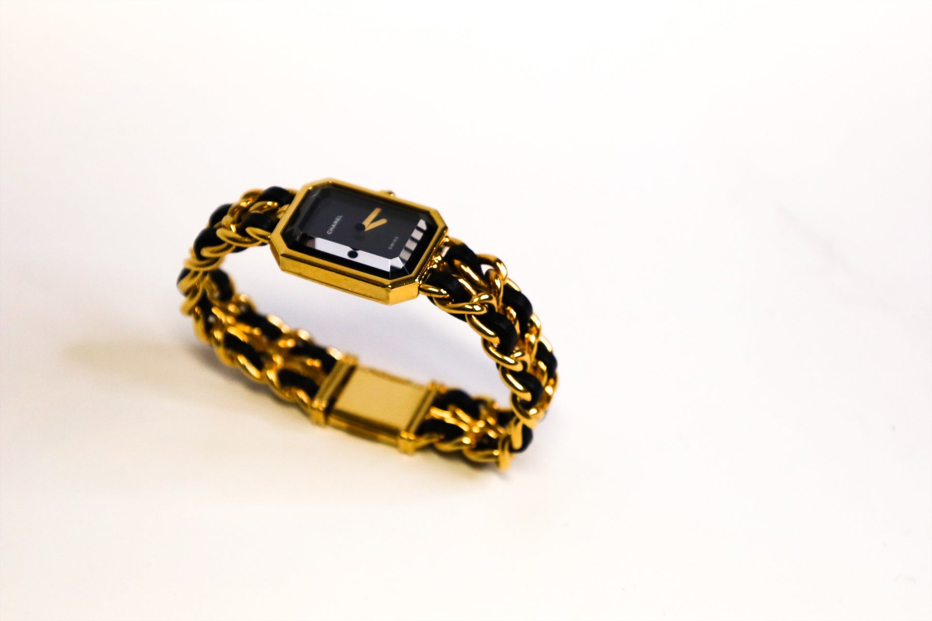 Iconic Chanel Première 24k gold plated Vintage Watch Size L