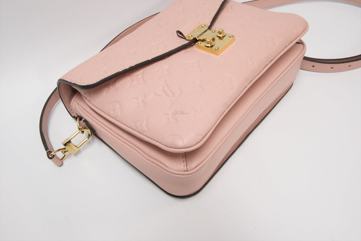 LOUIS VUITTON POCHETTE METIS EMPREINTE ROSE