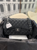 CHANEL JUMBO CLASSIC BLACK CAVIAR SHW