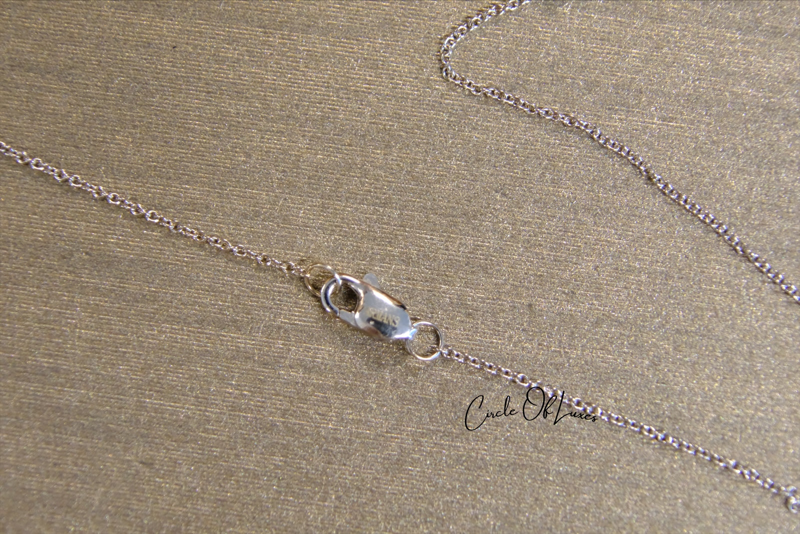EVIL EYE WHITE GOLD DIAMONDS NECKLACE