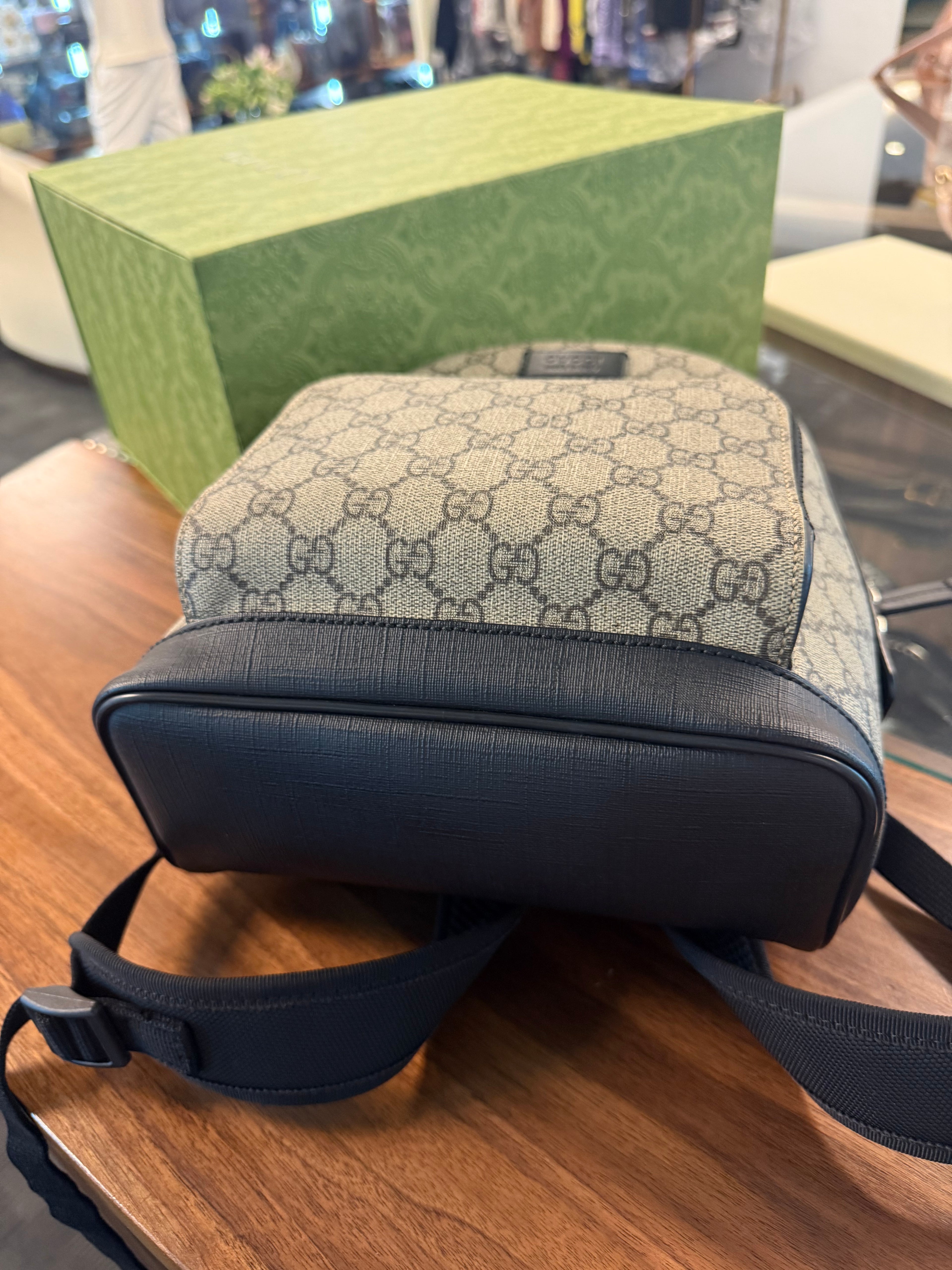 GUCCI SMALL EDEN BACKPACK SUPREME CANVAS