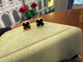 VANCLEEF & ARPELS   SWEET ALHAMBRA ONYX EAR STUD  GHW