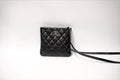 BLACK LAMSKIN SLING BAG SHW