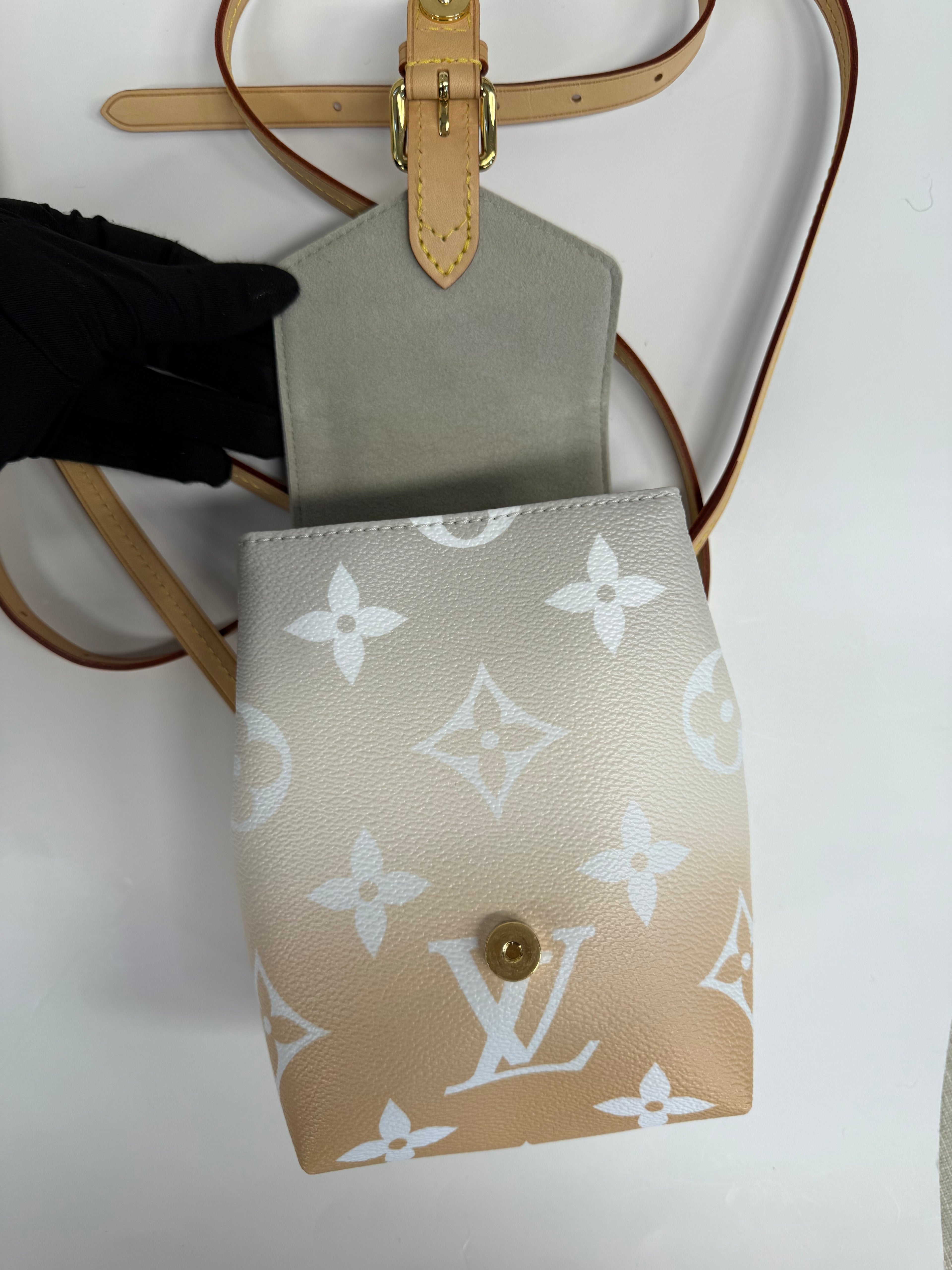 LOUIS VUITTON TINY BACKPACK MONOGRAM GIANT BY THE POOL