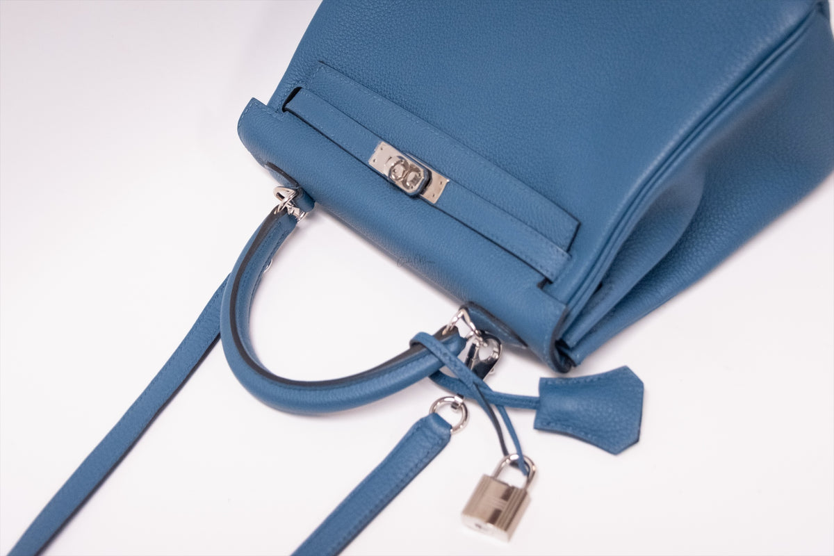 HERMES KELLY 25 TOGO ROUTINE STAMP X PHW