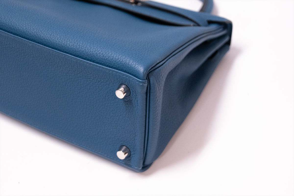 HERMES KELLY 25 TOGO ROUTINE STAMP X PHW