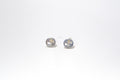 GUCCI INTERLOCKING G STUD EARRING SILVER