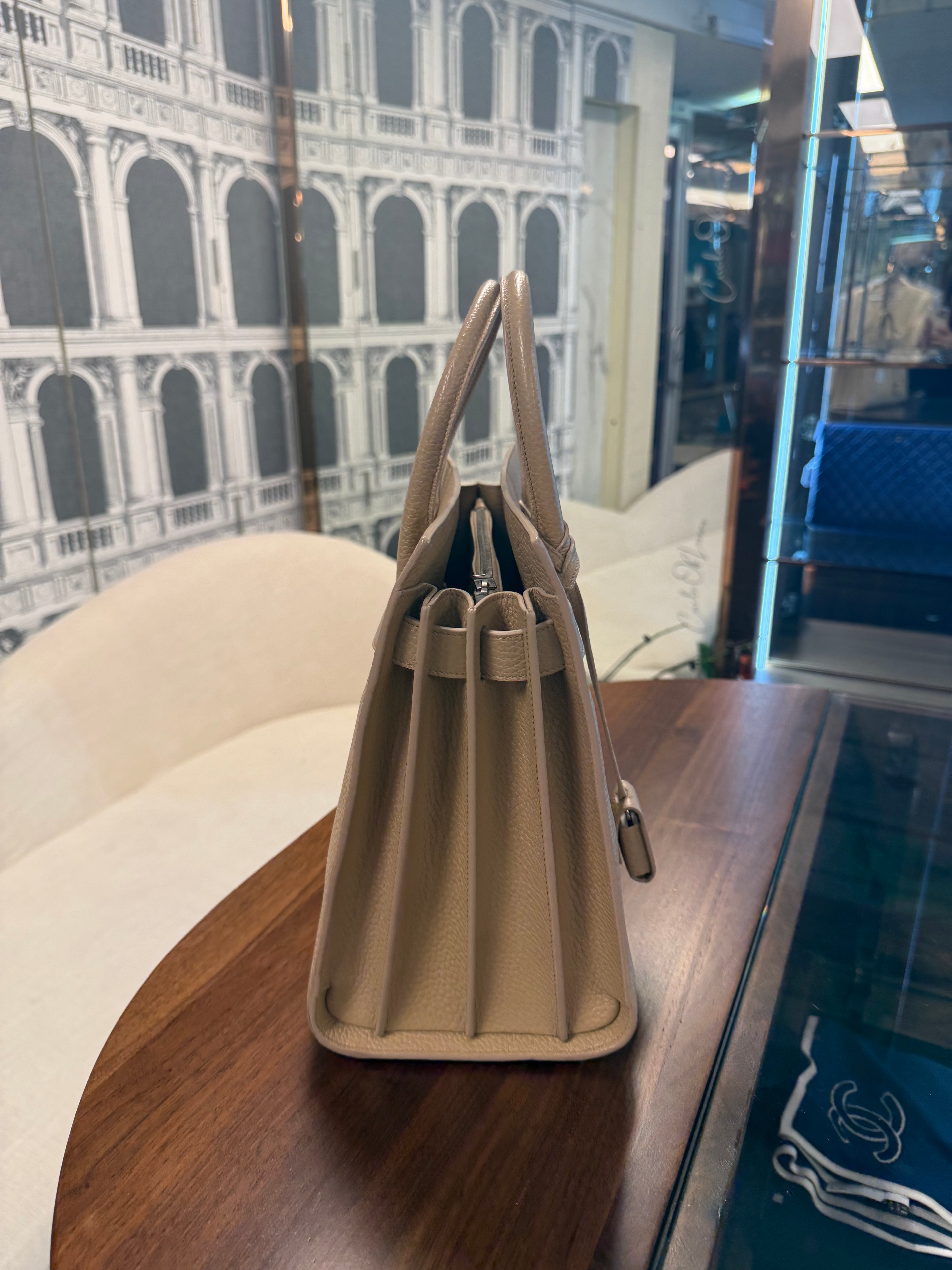 SAINT LAURENT SAC DEJOUR BEIGE