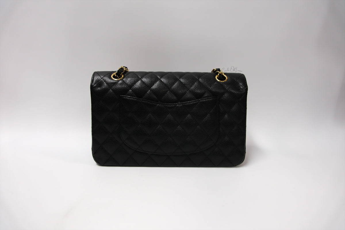 CHANEL CLASSIC BLACK CAVIAR GHW