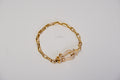 Force 10 bracelet 18k yellow gold and diamonds large model