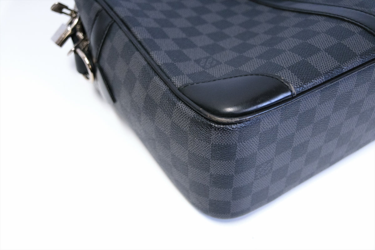 Louis Vuitton Business Bag Damier Graphite Canvas