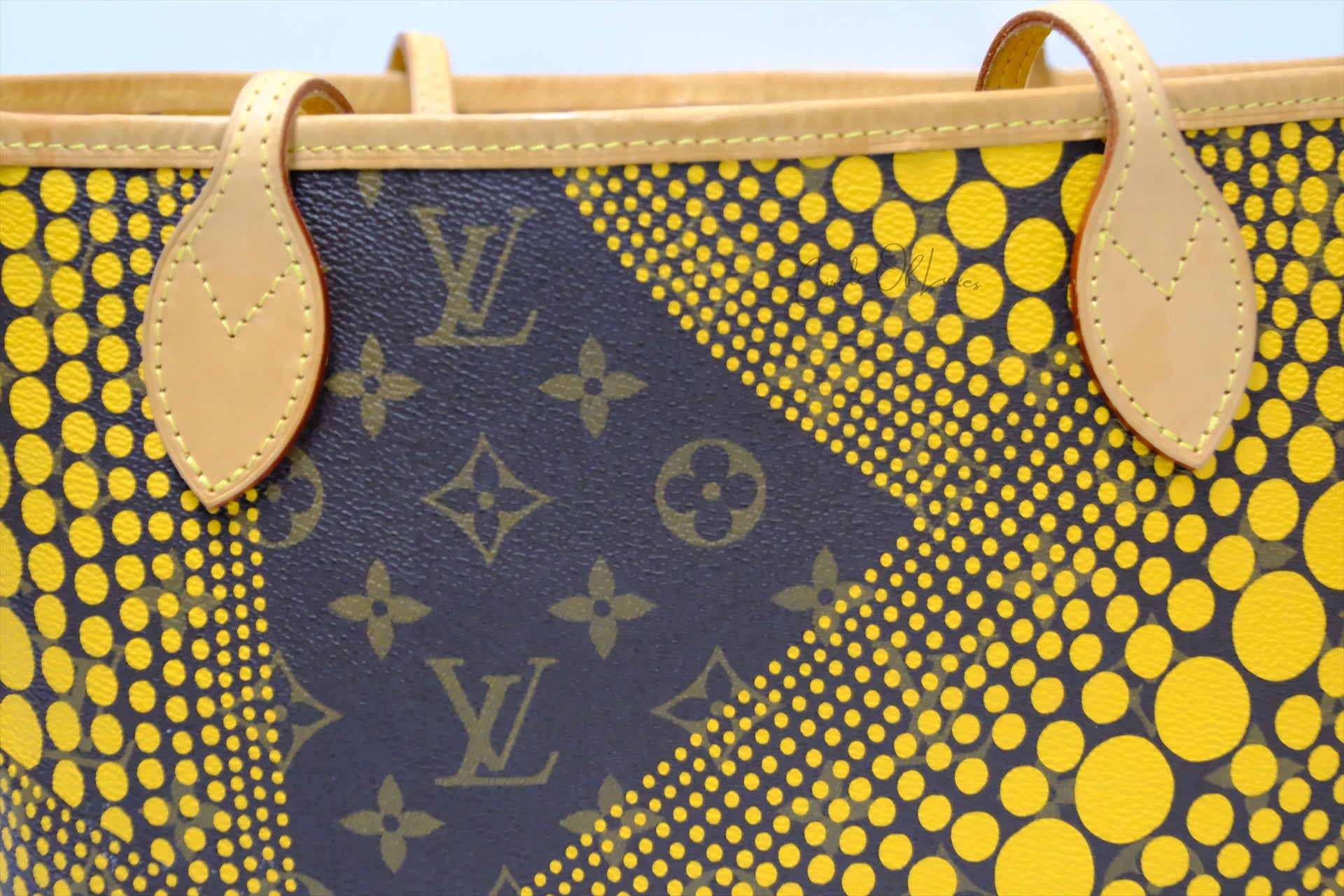 LOUIS VUITTON  NEVERFULL MM YAJOI KUSAMA LIMITED EDITION