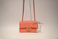 CHANEL MINI RECTANGLE LAMSKIN PINK GHW