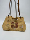 MIU MIU RAFFIA BAG