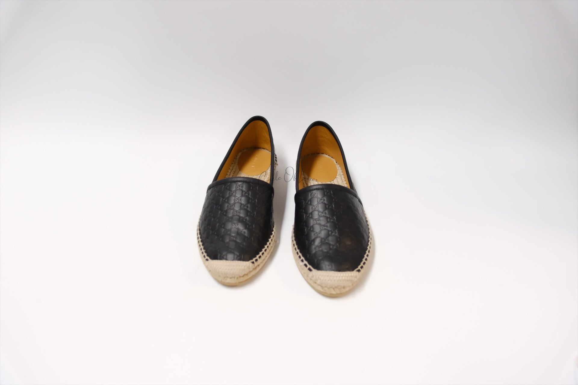 GUCCI ESPADRILLES BLACK 37