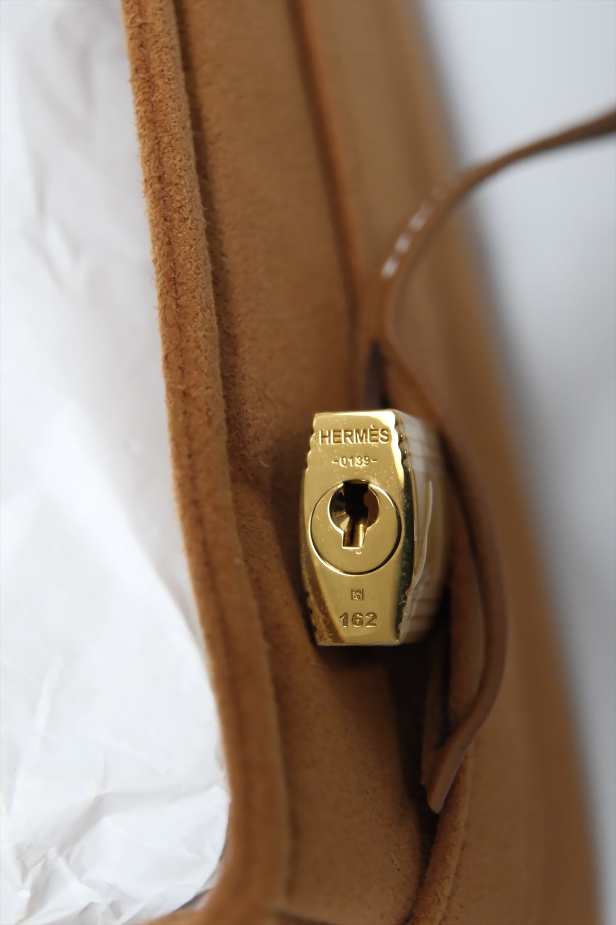 HERMES BIRKIN 25 GOLD ON GOLD TOGO