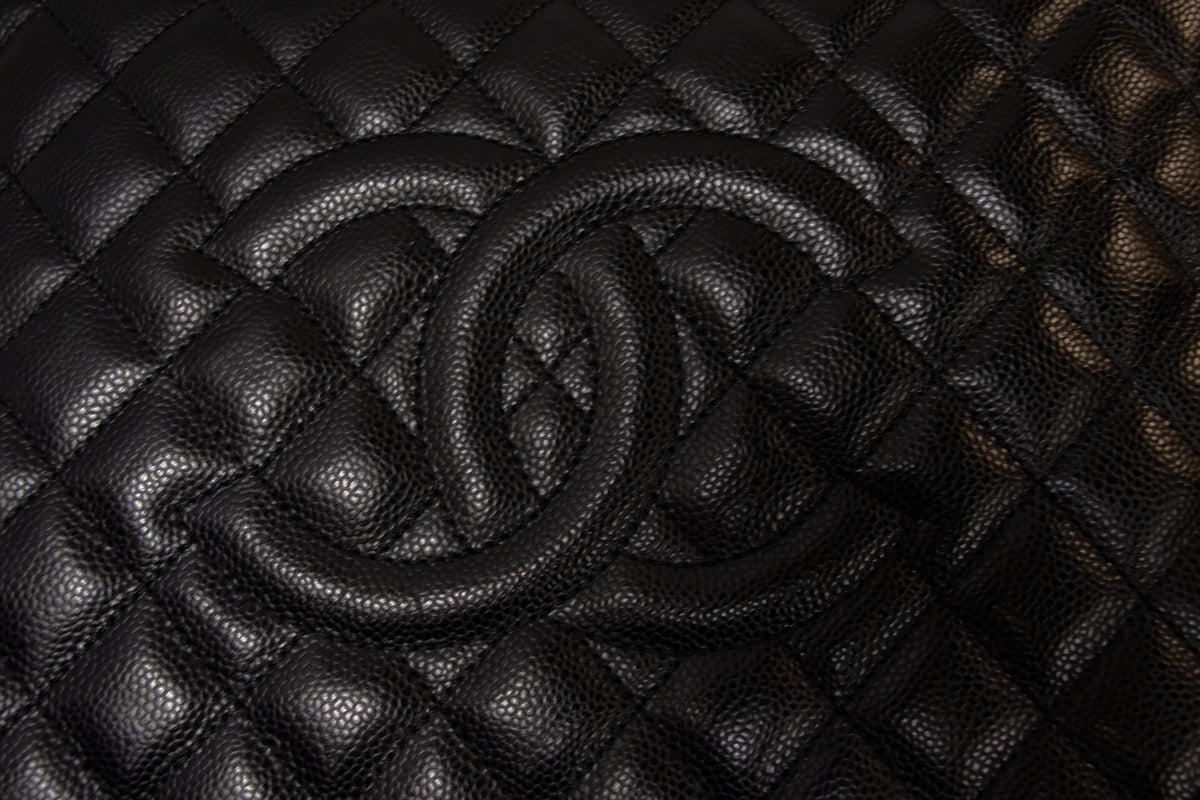 CHANEL BLACK GST CAVIAR SHW