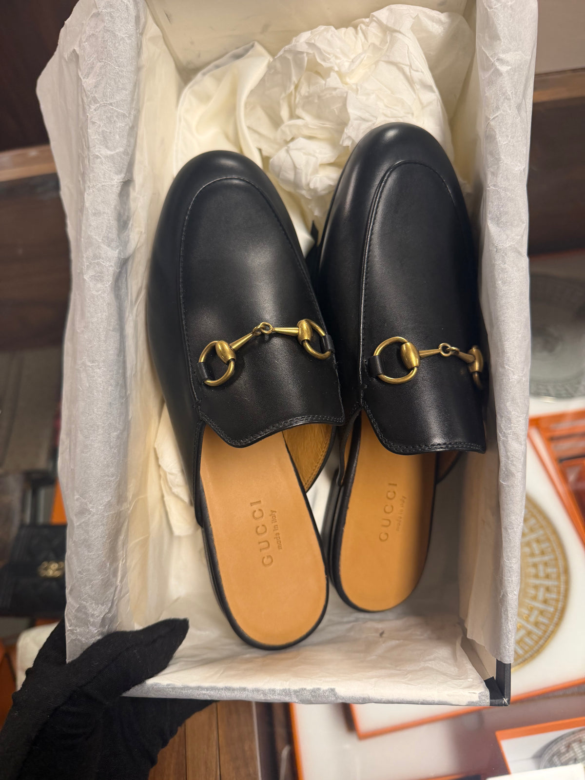 NEW GUCCI LOAFER BLACK 35