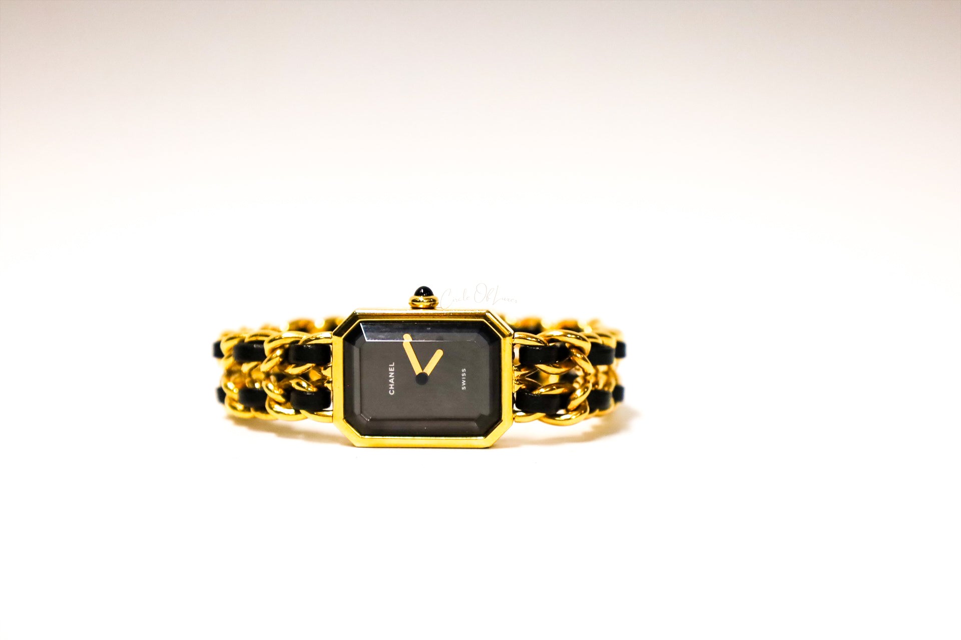 Iconic Chanel Première 24k gold plated Vintage Watch Size L