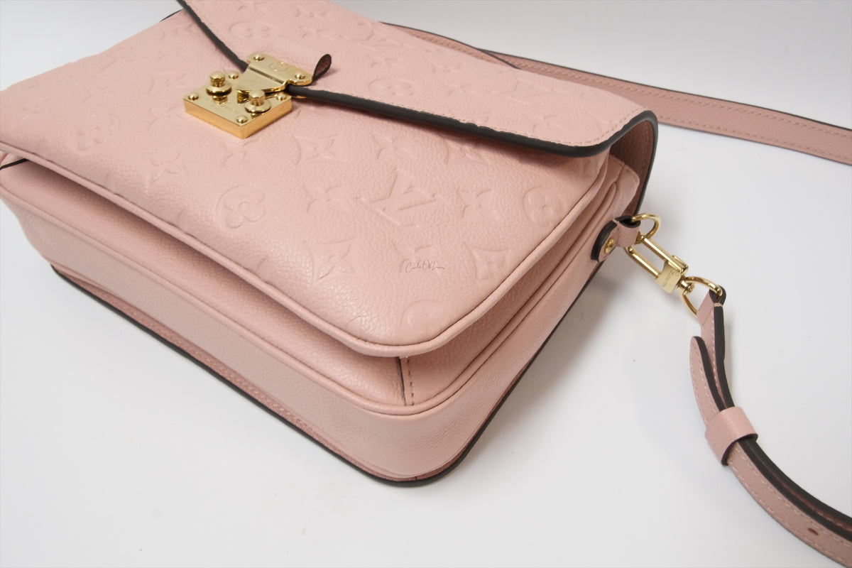 LOUIS VUITTON POCHETTE METIS EMPREINTE ROSE