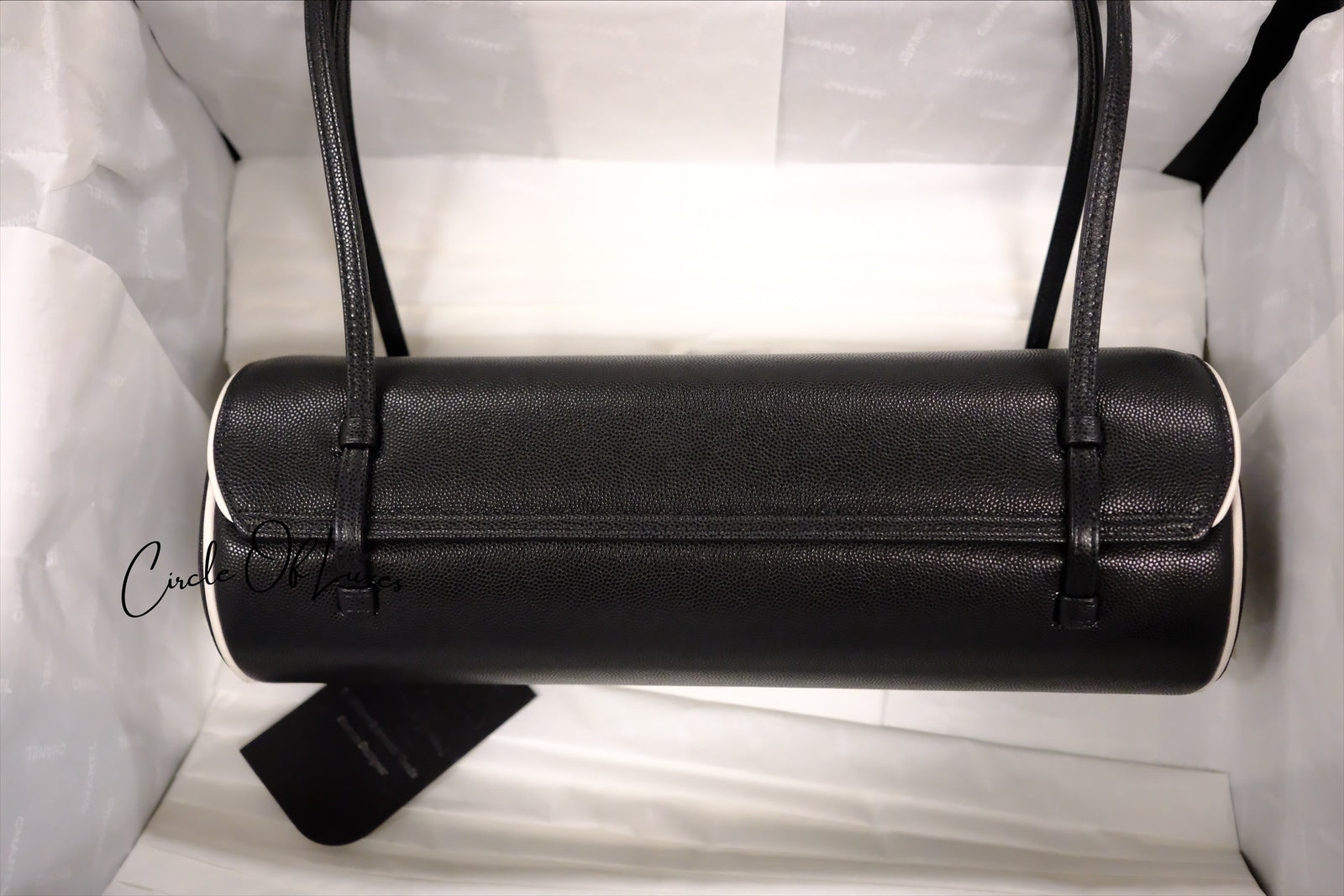 CC BOWLING ROUND CAVIAR  GHW BAG