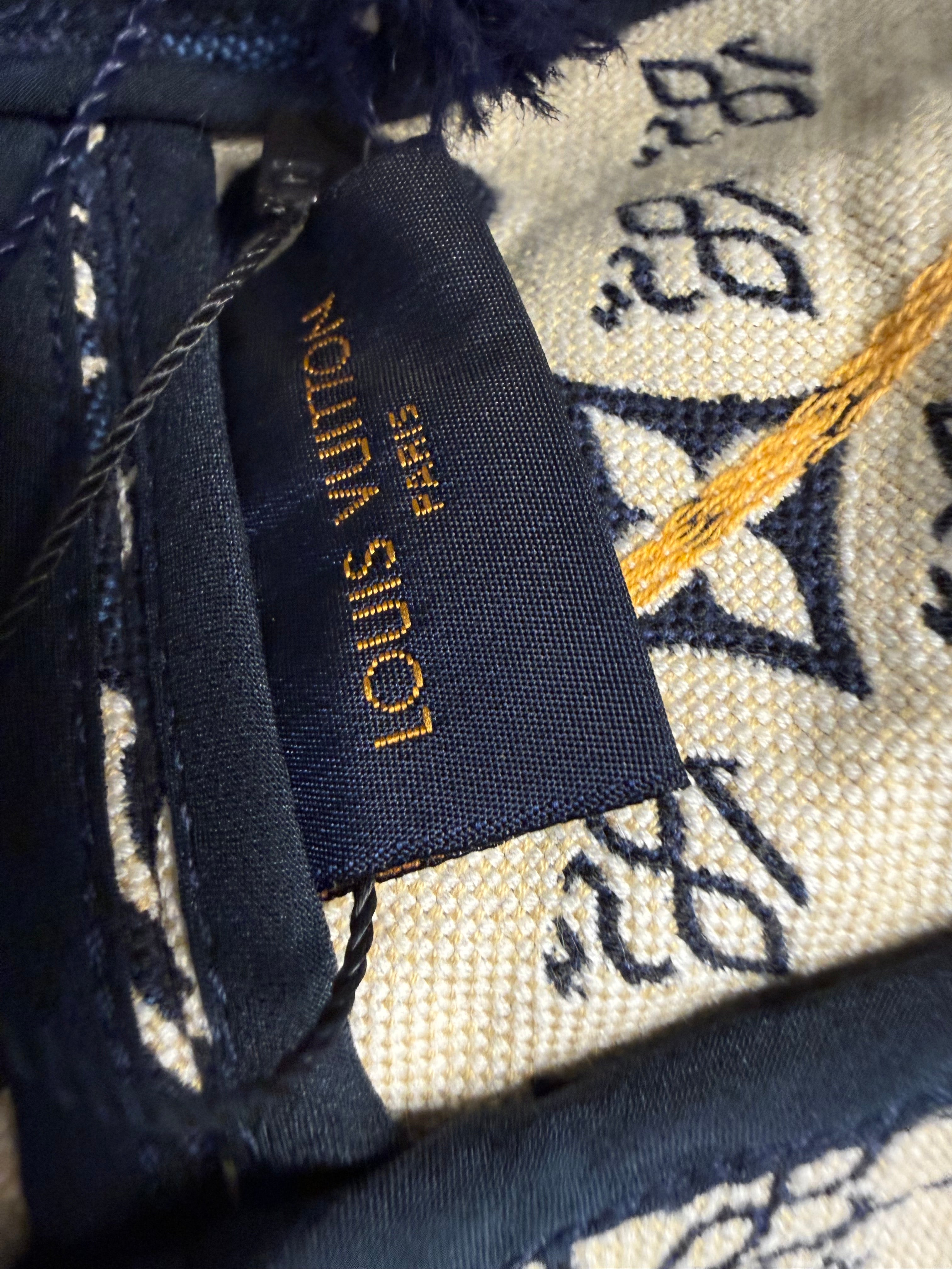 LOUIS VUITTON SIZE M SINCE 1854 HAT BLUE