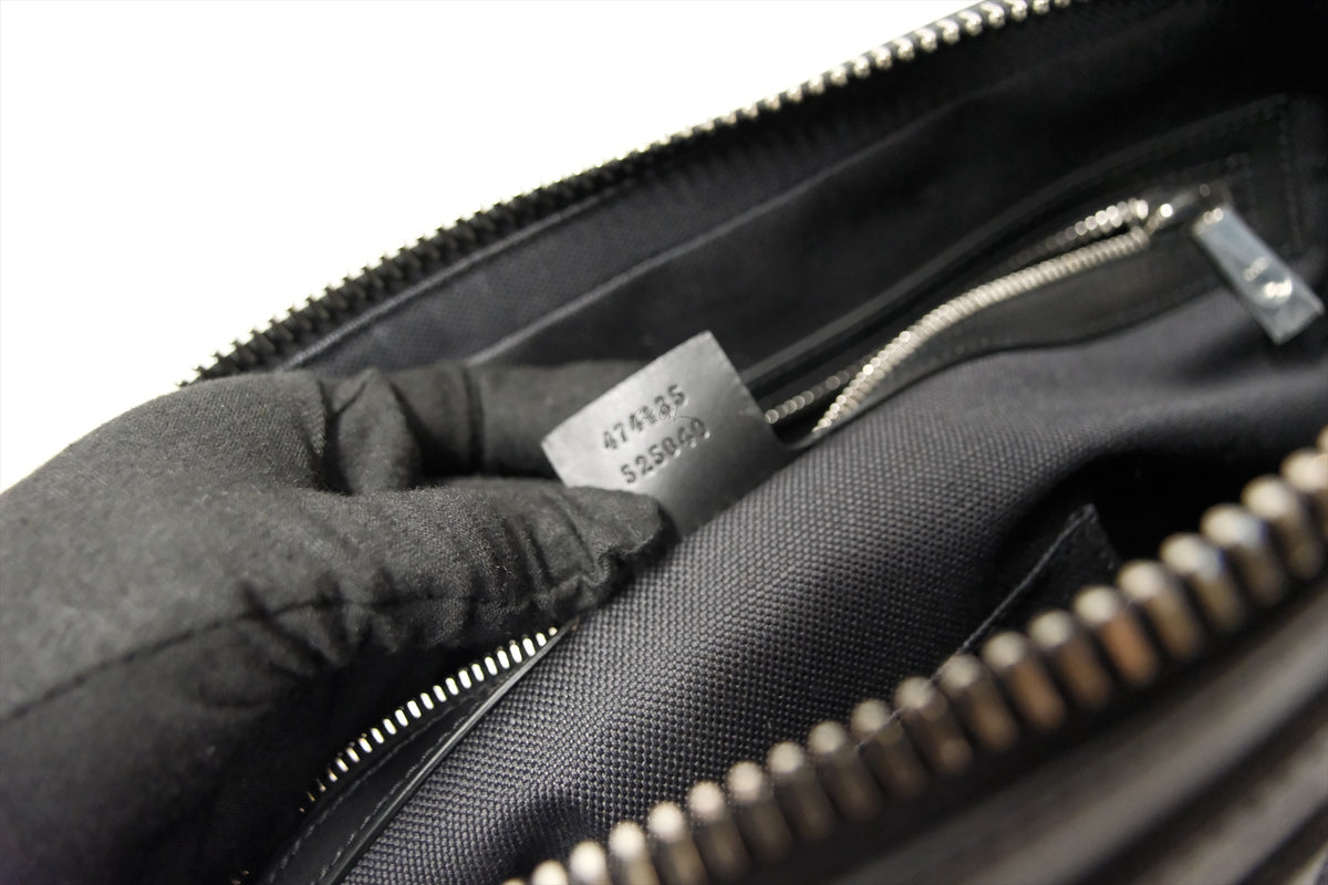 GUCCI SUPREME WEB STRAP BRIEFCASE BAG