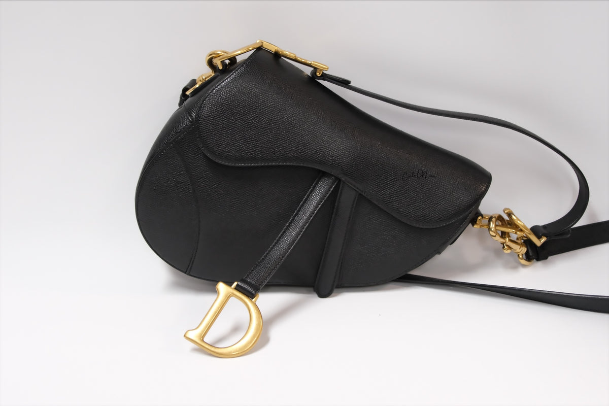 DIOR SADLE DIOR BLACK MEDIUM