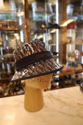 CHRISTIAN DIOR POLYURETHAN MARINE PVC BUCKET HAT SIZE 58