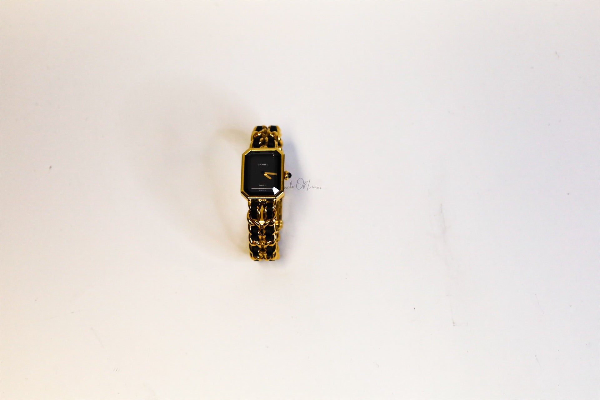 Iconic Chanel Première 24k gold plated Vintage Watch Size L