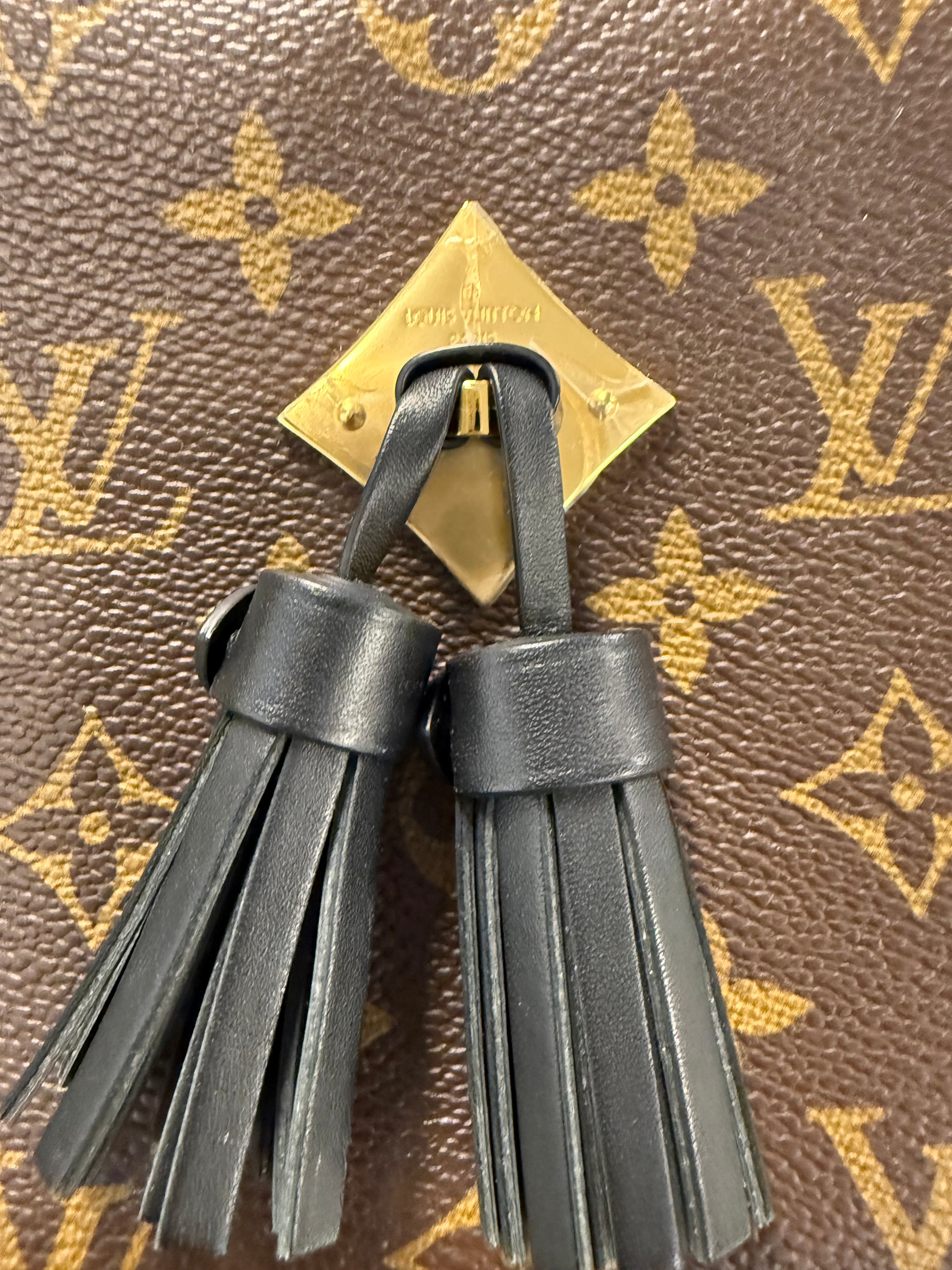 LOUIS VUITTON SAINTONGE MONOGRAM NOIR