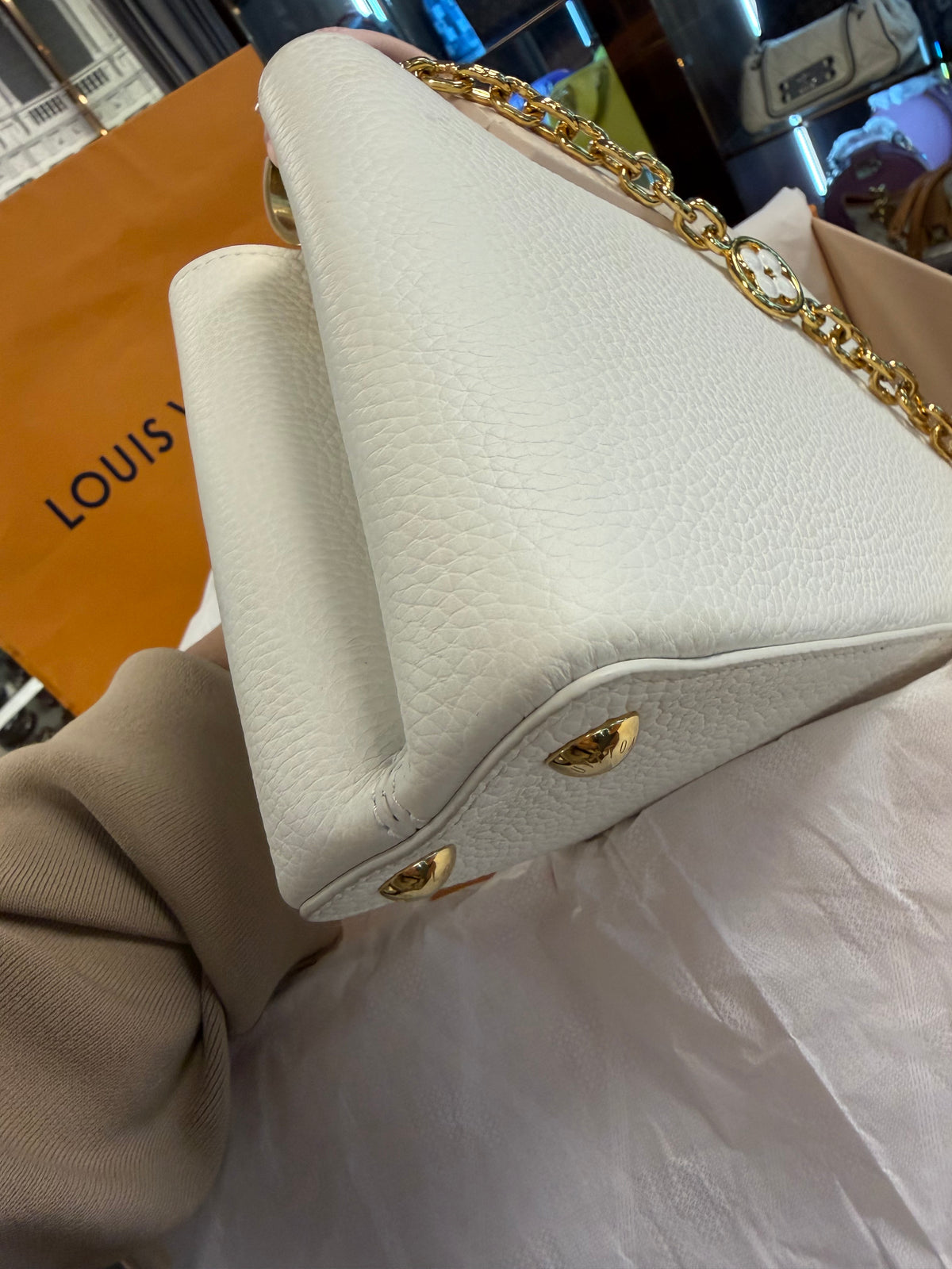 LOUIS VUITTON CAPUCINES  BB