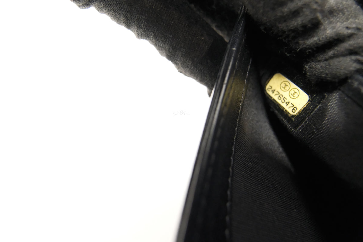 CHANEL CAMELIE LAMBSKIN LONG WALLET