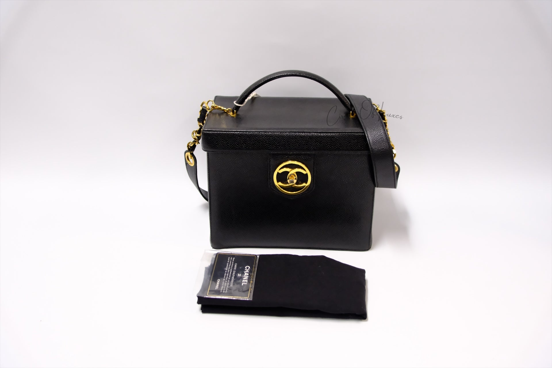CHANEL VINTAGE VANITY SHOULDER BAG