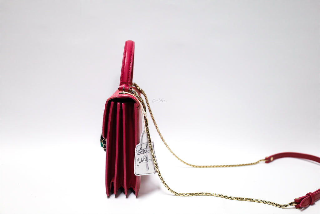 BVLGARI SERPENTI FOREVER TOP HANDLE BAG
