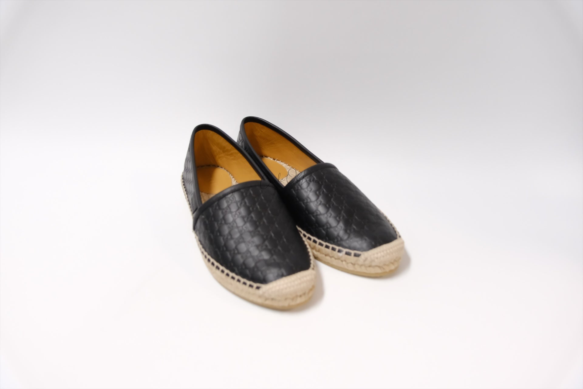 GUCCI ESPADRILLES BLACK 37